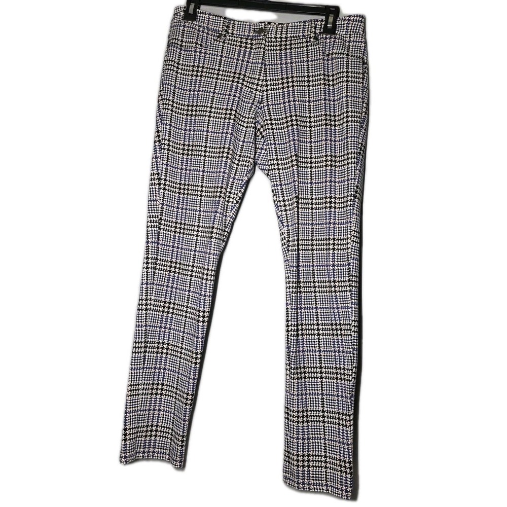 J. McLaughlin Womens Size 8‎ Becca Houndtooth Ankle Pants